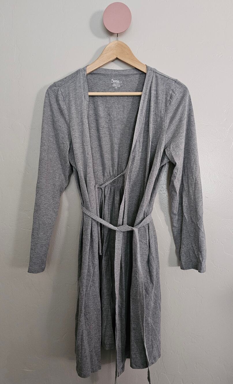 Bump in the Night Gray Robe